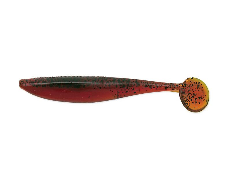3.75" SwimFish - Motoroil Pepper