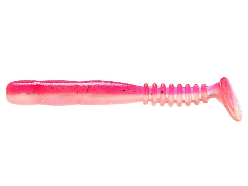 3.25" FAT Rockvibe Shad - Clear Pink